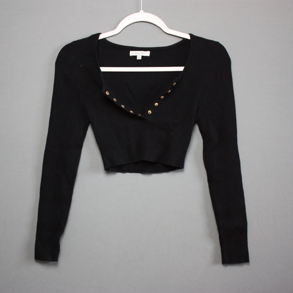LoveTree Black Shirt